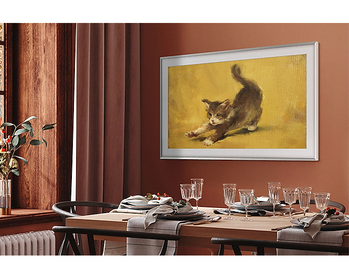 Televizor Samsung Tablou QLED The Frame 50LS03BG, 125 cm, Smart, 4K Ultra HD, Clasa G