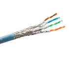 Network Cable SCP HDBASET ENHANCED CAT 7A S/FTP- LSZH 23 AWG, Ice Blue, bulk
