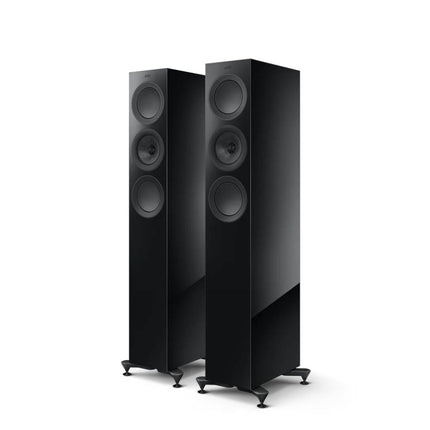 KEF R5 Meta resigilat - Piano Black Gloss