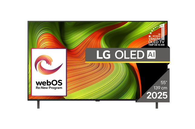 Televizor LG OLED55B53LA, 55 inch, 4K Smart TV, 2025