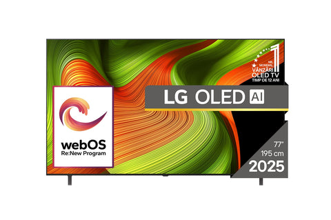 Televizor LG OLED77B53LA, 77 inch, 4K Smart TV, 2025