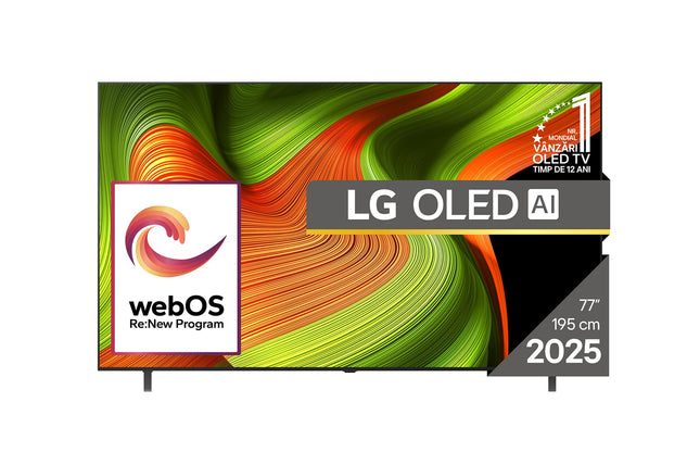Televizor LG OLED77B53LA, 77 inch, 4K Smart TV, 2025
