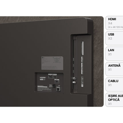 Televizor LG OLED77B53LA, 77 inch, 4K Smart TV, 2025