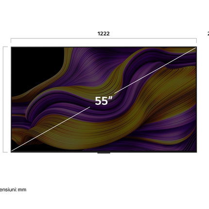 Televizor LG OLED55G51LW, 55 inch, Smart, 4K Ultra HD, 120 Hz, Clasa E (Model 2025)
