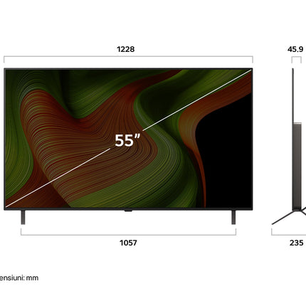 Televizor LG OLED55B53LA, 55 inch, 4K Smart TV, 2025