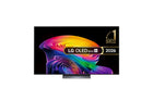 LG OLED evo AI C62LA, model 2026 — vedere frontala pe stand, cu marcajul LG OLED evo AI 2026 pe ecran