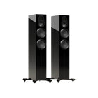 Pereche de boxe Monitor Audio Gold 300 6G în finisaj High Gloss Black, fără grile