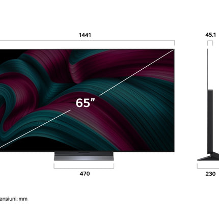 Televizor LG OLED65C52LA, 65 inch, 4K Smart TV, 2025