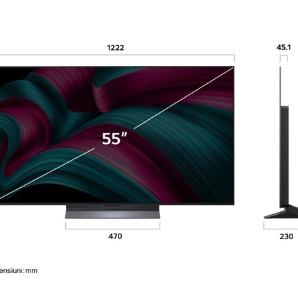 Televizor LG OLED55C52LA, 55 inch, 4K Smart TV, 2025