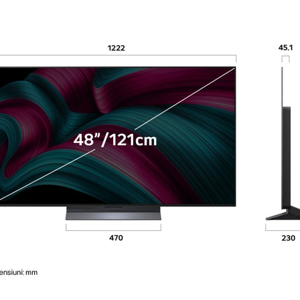 Televizor LG OLED48C52LA, 48 inch, 4K Smart TV, 2025
