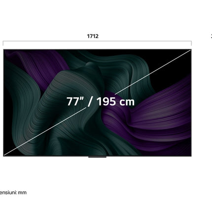 Televizor LG SIGNATURE OLED77M59LA, 77 inci, 4K Smart TV, 2025