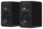 Boxe active Kanto Audio ORA negre, perechea văzută din unghi