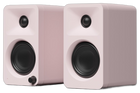 Boxe active Kanto Audio ORA roz, perechea văzută din unghi
