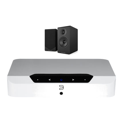 Pachet PROMO Bluesound POWERNODE EDGE + Acoustic Energy AE300.2
