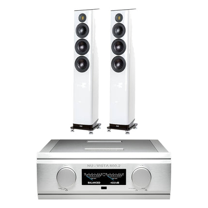 Pachet PROMO Musical Fidelity Nu-Vista 600.2 + ELAC Vela FS409.2