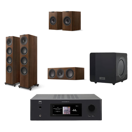 Pachet PROMO NAD T778 + KEF Q11 Meta + KEF Q6 Meta + KEF Q1 Meta + KEF KC92