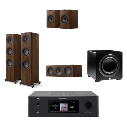 Pachet PROMO NAD T778 + KEF Q7 Meta + KEF Q6 Meta + KEF Q1 Meta + ELAC Varro RS700