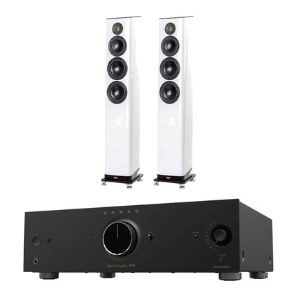 Pachet PROMO Onkyo A-50 + ELAC Vela FS409.2