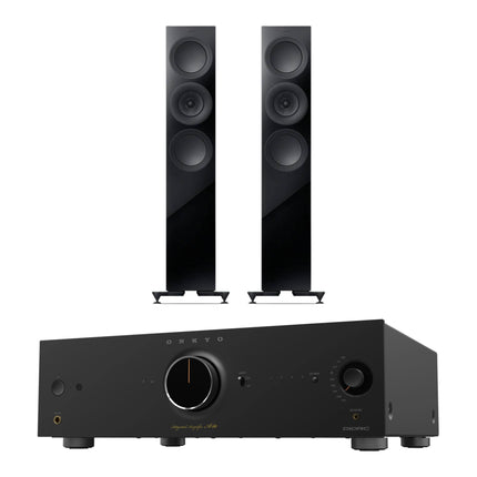 Pachet PROMO Onkyo A-50 + KEF R7 Meta