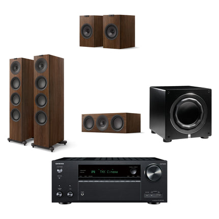 Pachet PROMO Onkyo TX-NR7100 + KEF Q11 Meta + KEF Q6 Meta + KEF Q1 Meta + ELAC Varro RS700