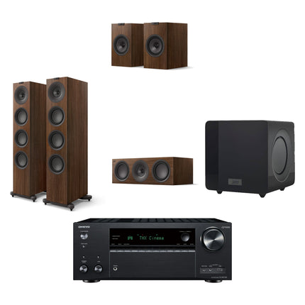 Pachet PROMO Onkyo TX-NR7100 + KEF Q11 Meta + KEF Q6 Meta + KEF Q1 Meta + KEF KC92