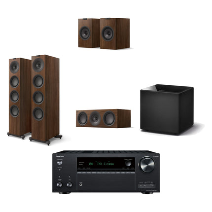 Pachet PROMO Onkyo TX-NR7100 + KEF Q11 Meta + KEF Q6 Meta + KEF Q1 Meta + KEF Kube 12 MIE