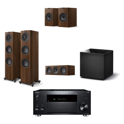 Pachet PROMO Onkyo TX-RZ50 + KEF Q7 Meta + KEF Q6 Meta + KEF Q1 Meta + KEF Kube 12 MIE
