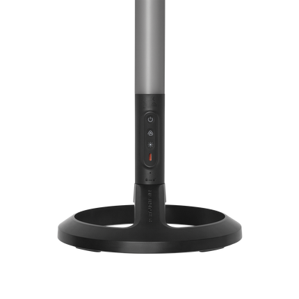 Detaliu cu baza și butoanele JBL PartyLight Stick