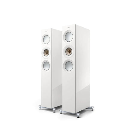 KEF Reference 3 Meta resigilat - High Gloss White/ Champagne