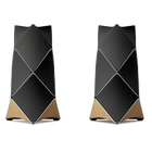 Perechea Beolab 90 în Black cu aluminiu Silver