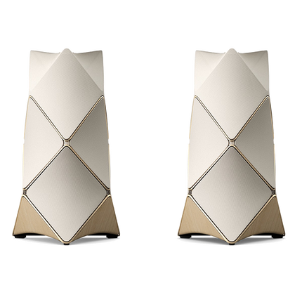 Perechea Beolab 90 în Sand cu aluminiu Gold Tone