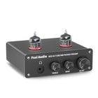 Fosi Audio Box X4, cu panoul frontal, comenzile și carcasa vizibile
