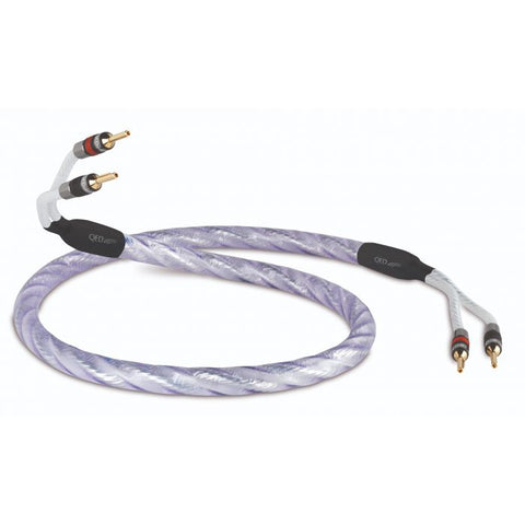 QED Cablu de boxe Genesis Silver Spiral Airloc Banana