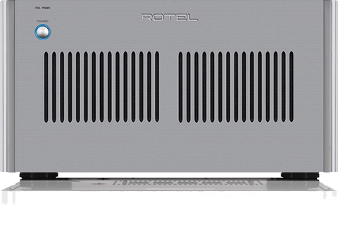Rotel RB-1590 argintiu, vedere din față