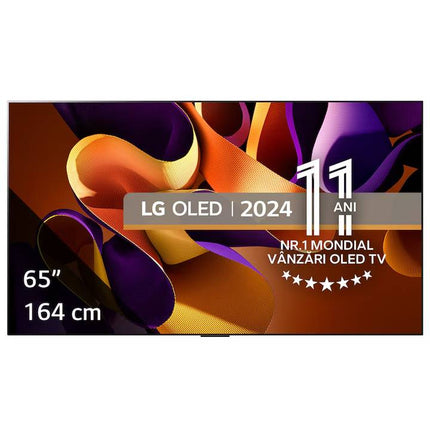 Televizor LG OLED evo OLED65G42LW, 164 cm, Smart, 4K Ultra HD, 100 Hz, Clasa F (Model 2024)