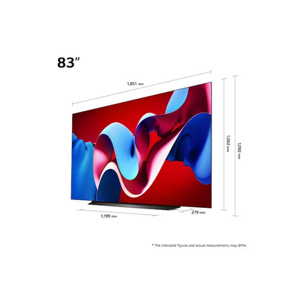 Televizor LG OLED evo 83C41LA, 210 cm, Smart, 4K Ultra HD, 100 Hz, Clasa F (Model 2024)