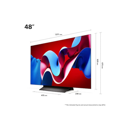 Televizor LG OLED evo 48C41LA, 121 cm, Smart, 4K Ultra HD, 100 Hz, Clasa G (Model 2024)