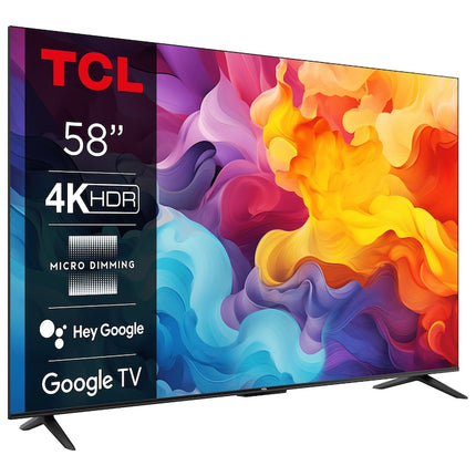 Televizor TCL LED 58V6B, 146 cm, Smart Google TV, 4K Ultra HD, Clasa E