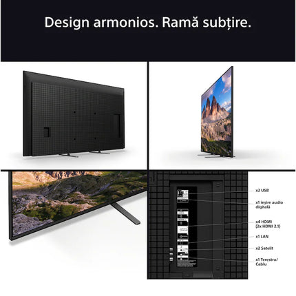Televizor Sony BRAVIA 5 XR l Mini LED 98XR55, 248 cm, Smart Google TV, 4K Ultra HD, 100 Hz, Clasa C (Model 2025)