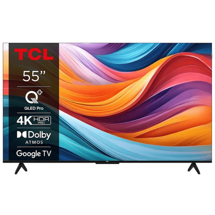 Televizor TCL QLED 55T7B, 139 cm, Smart Google TV, 4K Ultra HD