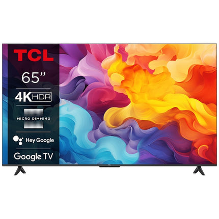 Televizor TCL LED 65V6B, 164 cm, Smart Google TV, 4K Ultra HD, Clasa E