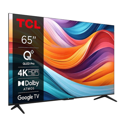 Televizor TCL QLED 65T7B, 164 cm, Smart Google TV, 4K Ultra HD