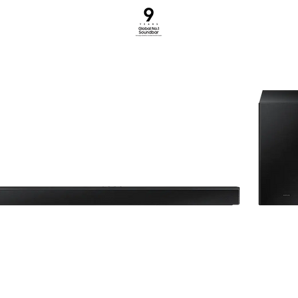 Soundbar Samsung HW-B450/EN, 2.1, 300W, Subwoofer Wireless