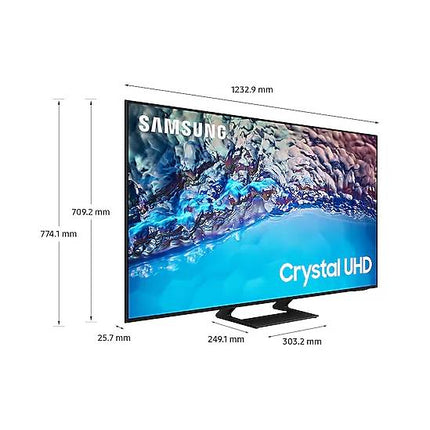 Televizor Samsung 55BU8572, 138 cm, Smart, 4K Ultra HD, LED, Clasa G