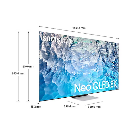 Televizor Samsung Neo QLED 65QN900B, 163 cm, Smart, 8K, 100Hz, Clasa G