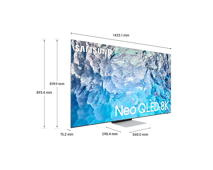 Televizor Samsung Neo QLED 65QN900B, 163 cm, Smart, 8K, 100Hz, Clasa G