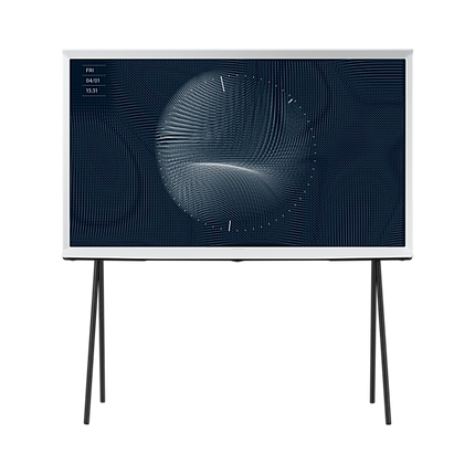 Televizor Samsung QLED The Serif 50LS01BG, Cloud White, 125 cm, Smart, 4K Ultra HD, Clasa G