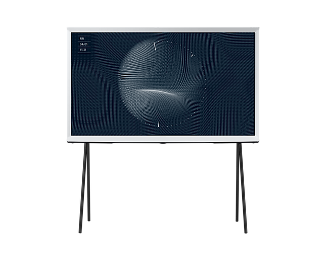 Televizor Samsung QLED The Serif 50LS01BG, Cloud White, 125 cm, Smart, 4K Ultra HD, Clasa G