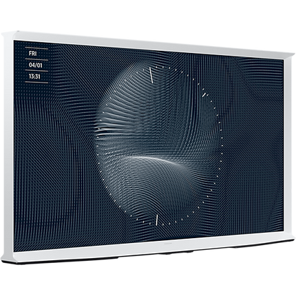 Televizor Samsung QLED The Serif 65LS01BG, Cloud White, 163 cm, Smart, 4K Ultra HD, LED, clasa G