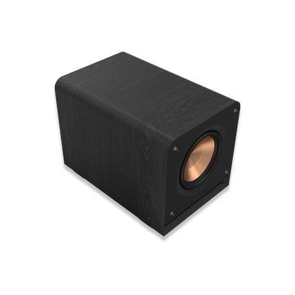 Subwooferul Klipsch RP-1000SW din trei sferturi, fără grilă